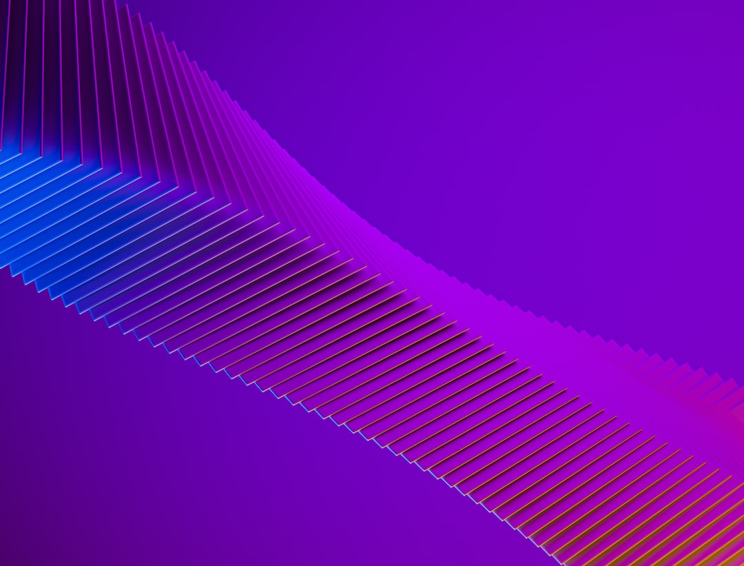 purple and blue light digital wallpaper