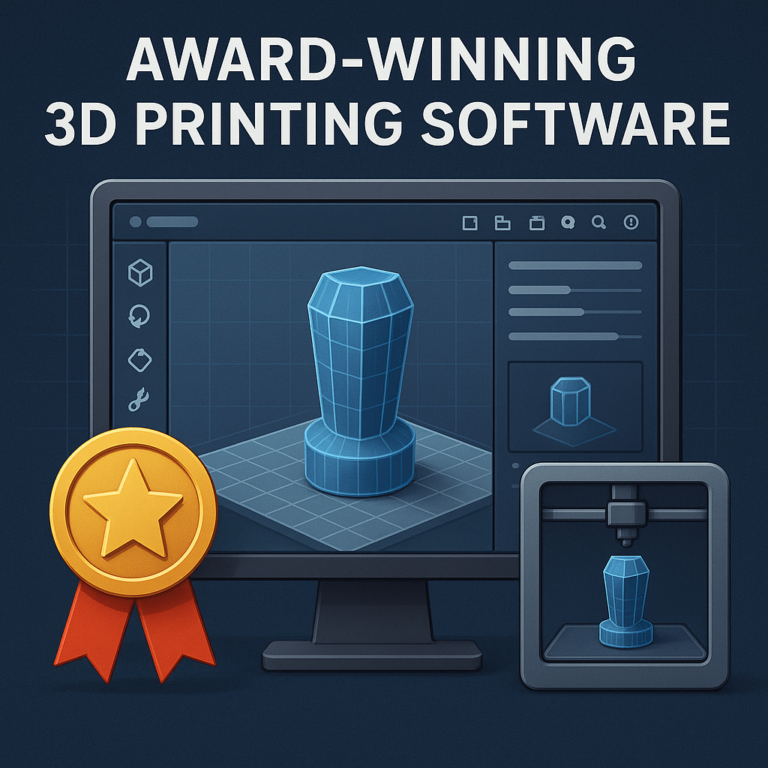 Featured image for 6 Award-Winning 3D Printing Software Solutions 2026